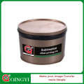 Qingyi dye black offset sublimation ink for offset printing machine